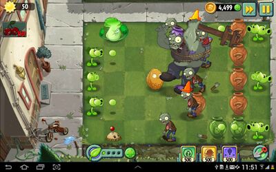 Скачать взломанную Plants vs. Zombies™ 2 [Бесплатные покупки] MOD apk на Андроид