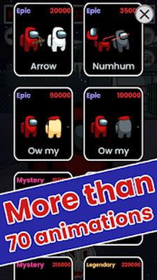 Скачать взломанную Imposter Clicker [Много монет] MOD apk на Андроид