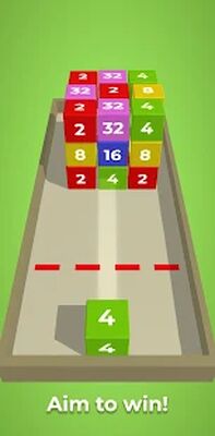 Скачать взломанную Chain Cube: 2048 3D merge game [Мод меню] MOD apk на Андроид