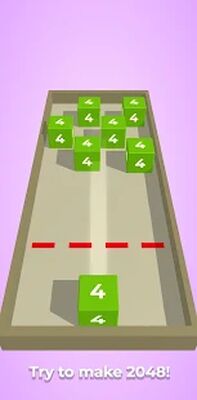 Скачать взломанную Chain Cube: 2048 3D merge game [Мод меню] MOD apk на Андроид