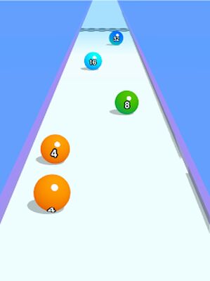 Скачать взломанную Ball Run 2048 [Бесплатные покупки] MOD apk на Андроид