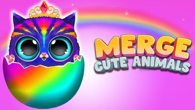 Скачать взломанную Merge Cute Animals: Cat & Dog [Бесплатные покупки] MOD apk на Андроид