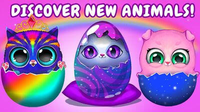 Скачать взломанную Merge Cute Animals: Cat & Dog [Бесплатные покупки] MOD apk на Андроид