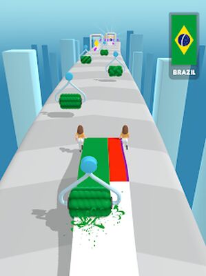 Скачать взломанную Flag Painters [Много денег] MOD apk на Андроид