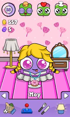 Скачать взломанную Moy 4 - Virtual Pet Game [Много денег] MOD apk на Андроид