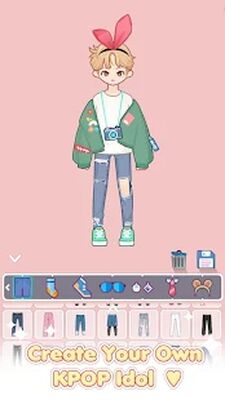 Скачать взломанную MYIDOL (#Dress up #BoyGroup #k-star #k-pop) [Много монет] MOD apk на Андроид