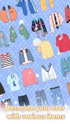 Скачать взломанную MYIDOL (#Dress up #BoyGroup #k-star #k-pop) [Много монет] MOD apk на Андроид