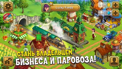 Скачать взломанную Ферма на русском: Lucky Fields [Мод меню] MOD apk на Андроид