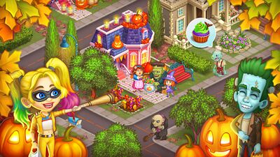 Скачать взломанную Monster Farm: Ферма - Хэллоуин [Мод меню] MOD apk на Андроид