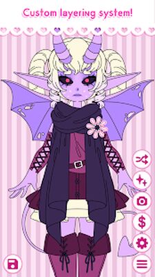 Скачать взломанную Monster Girl Maker 2 [Много монет] MOD apk на Андроид