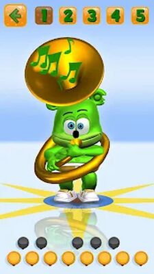 Скачать взломанную Говоря Gummy Bear [Мод меню] MOD apk на Андроид