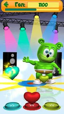 Скачать взломанную Говоря Gummy Bear [Мод меню] MOD apk на Андроид