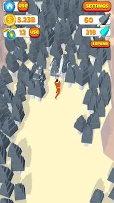 Скачать взломанную Idle Lumberjack 3D [Бесплатные покупки] MOD apk на Андроид