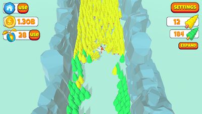 Скачать взломанную Idle Lumberjack 3D [Бесплатные покупки] MOD apk на Андроид