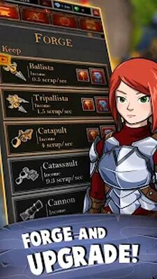 Скачать взломанную Castle Fusion Idle Clicker [Мод меню] MOD apk на Андроид