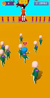 Скачать взломанную Squid Game Challenge 3D [Много монет] MOD apk на Андроид