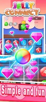 Скачать взломанную желе соединить [Бесплатные покупки] MOD apk на Андроид