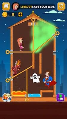 Скачать взломанную Home Pin - How To Loot? - Pull Pin Puzzle [Мод меню] MOD apk на Андроид