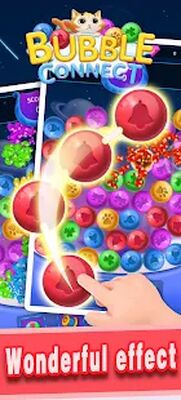 Скачать взломанную Bubble Connect - bubble match and puzzle game [Мод меню] MOD apk на Андроид