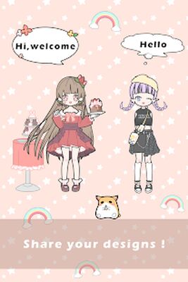Скачать взломанную Vlinder Life: Dress up games [Мод меню] MOD apk на Андроид