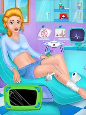 Скачать взломанную Médico de unhas e pés [Мод меню] MOD apk на Андроид