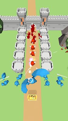 Скачать взломанную Tiny Battle [Бесплатные покупки] MOD apk на Андроид