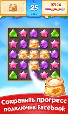Скачать взломанную Jewel Town - 3 наиболее подходящих уровня [Много монет] MOD apk на Андроид
