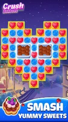 Скачать взломанную Crush Bonbons - Игра 3 в Ряд [Много монет] MOD apk на Андроид