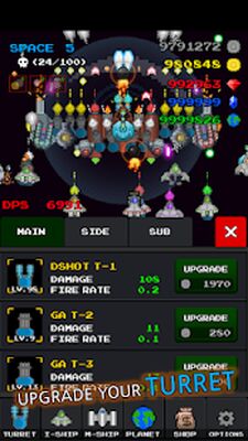 Скачать взломанную Строительство корабля VIP(Grow Spaceship) [Много денег] MOD apk на Андроид