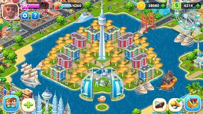 Скачать взломанную Farm City: Farming & City Building [Много монет] MOD apk на Андроид