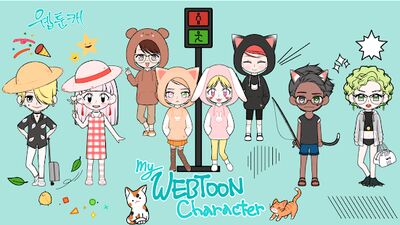 Скачать взломанную My Webtoon Character:Kpop IDOL [Бесплатные покупки] MOD apk на Андроид