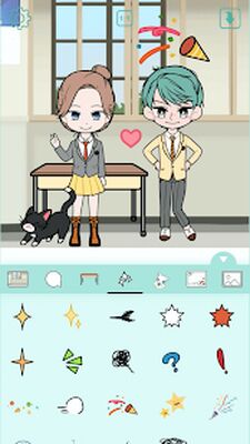 Скачать взломанную My Webtoon Character:Kpop IDOL [Бесплатные покупки] MOD apk на Андроид