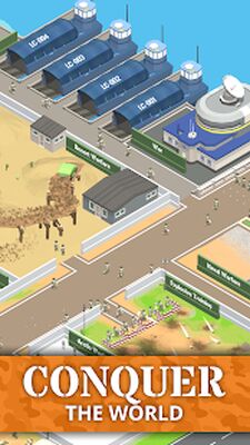 Скачать взломанную Idle Army Base [Много денег] MOD apk на Андроид