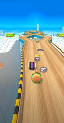 Скачать взломанную Sky Rolling Ball 3D [Бесплатные покупки] MOD apk на Андроид
