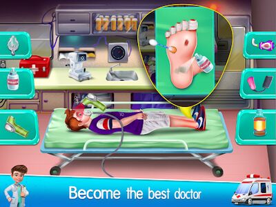 Скачать взломанную скорая помощь доктор больница [Мод меню] MOD apk на Андроид