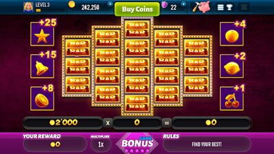 Скачать взломанную Golden Bars Slots - Huge Casino Slot Machine Game [Много монет] MOD apk на Андроид