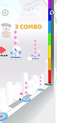 Скачать взломанную Trampoline King [Бесплатные покупки] MOD apk на Андроид