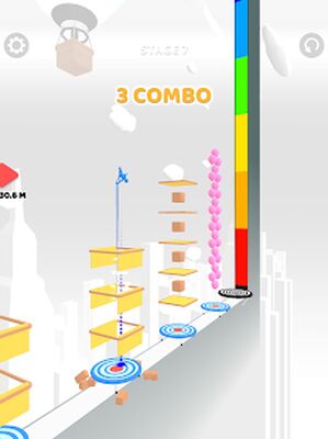 Скачать взломанную Trampoline King [Бесплатные покупки] MOD apk на Андроид