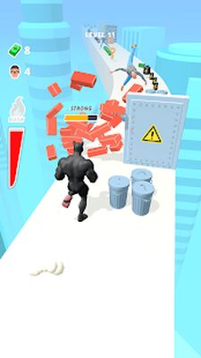 Скачать взломанную Muscle Rush: Динамичный раннер [Мод меню] MOD apk на Андроид