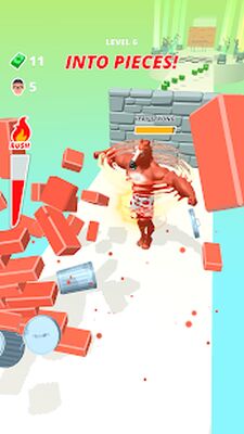 Скачать взломанную Muscle Rush: Динамичный раннер [Мод меню] MOD apk на Андроид