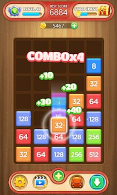 Скачать взломанную Объединить Блоки - Слияние Головоломки [Мод меню] MOD apk на Андроид
