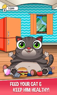 Скачать взломанную Oliver the Virtual Cat [Много монет] MOD apk на Андроид