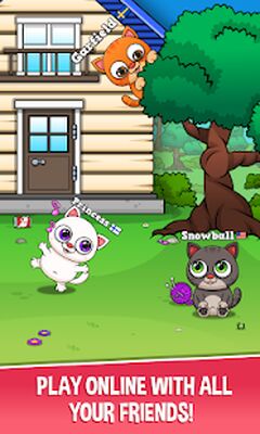 Скачать взломанную Oliver the Virtual Cat [Много монет] MOD apk на Андроид