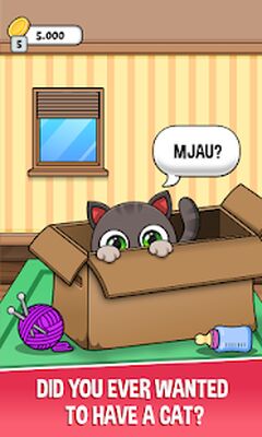 Скачать взломанную Oliver the Virtual Cat [Много монет] MOD apk на Андроид