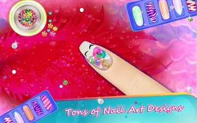 Скачать взломанную Маникюрный салон nail art - игры для девочек [Мод меню] MOD apk на Андроид