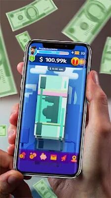 Скачать взломанную Кликер денег с апгрейдами [Много денег] MOD apk на Андроид