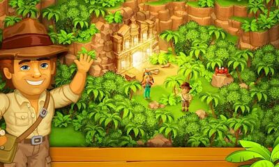 Скачать взломанную Райская ферма: Остров Удачи [Бесплатные покупки] MOD apk на Андроид