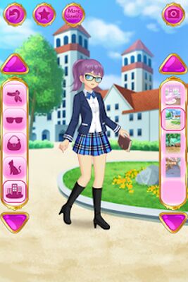 Скачать взломанную Аниме Одевалки для Девочек [Много денег] MOD apk на Андроид