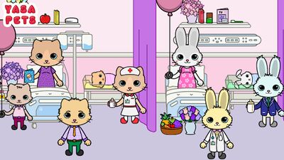 Скачать взломанную Yasa Pets Hospital [Много денег] MOD apk на Андроид