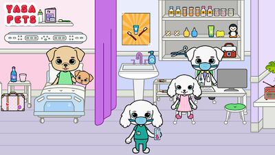 Скачать взломанную Yasa Pets Town [Мод меню] MOD apk на Андроид